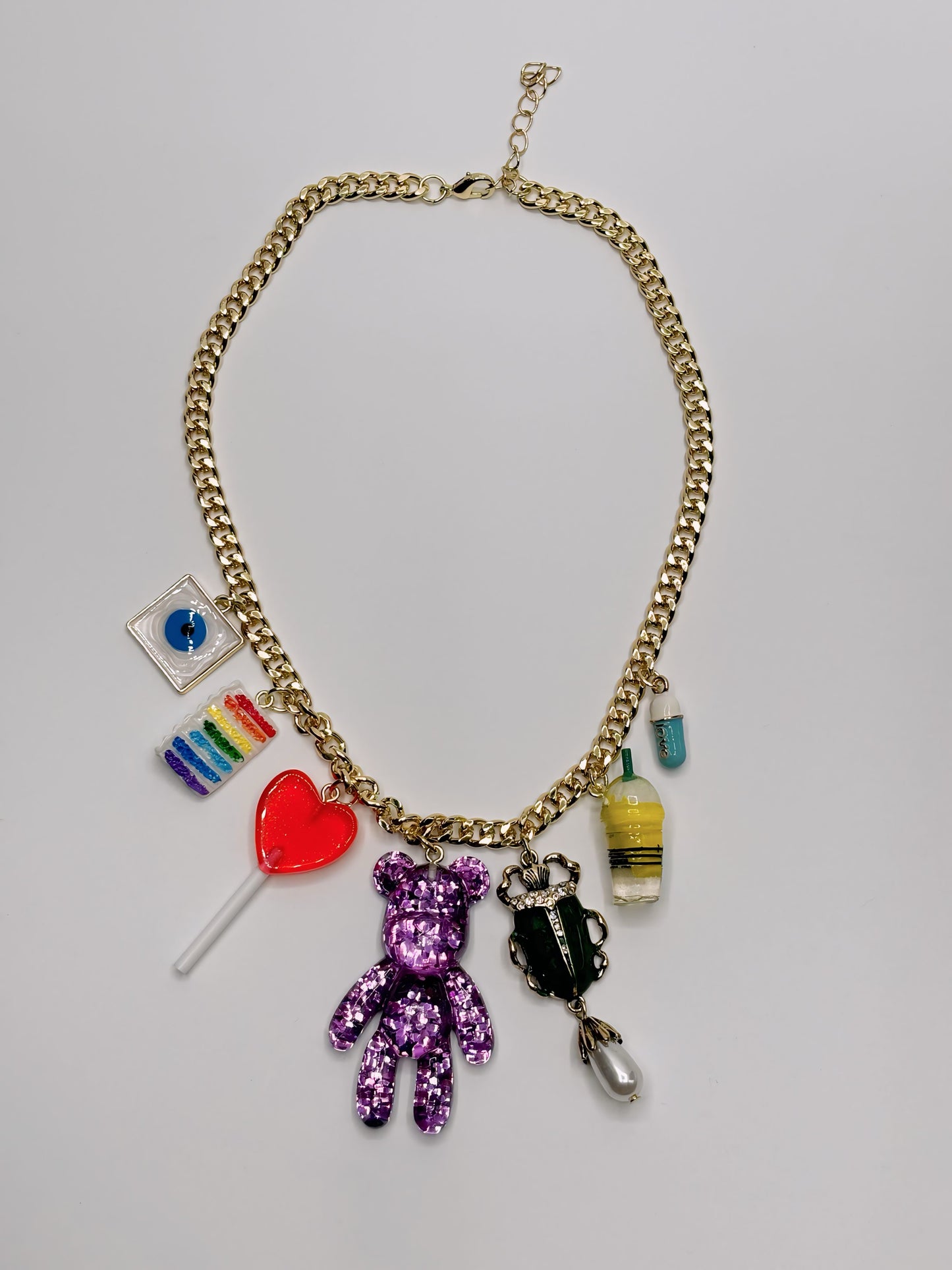 Collar Dijes Colorido
