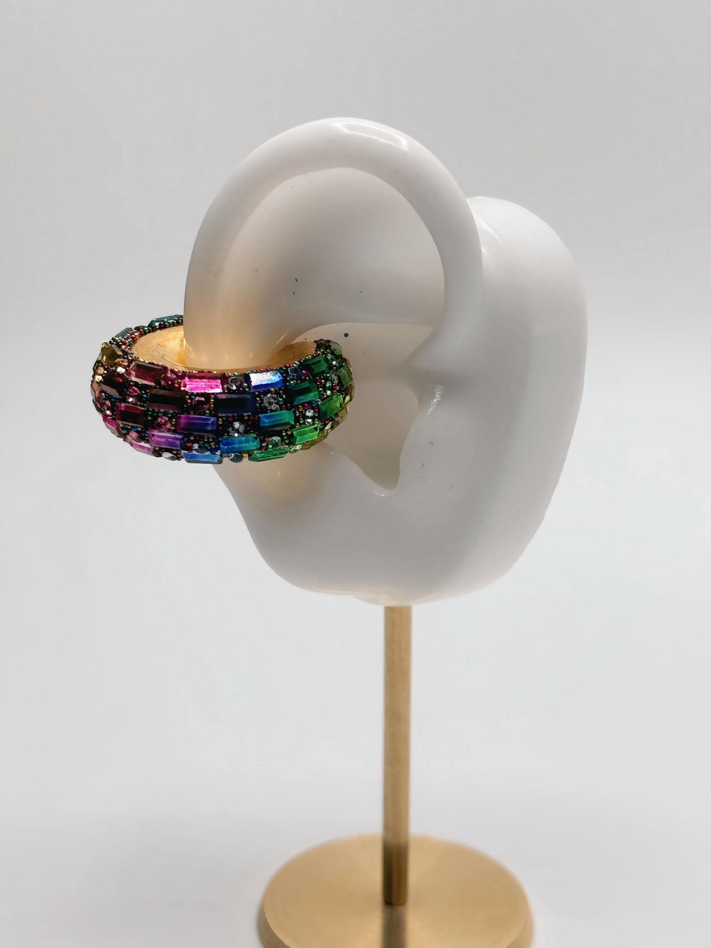 Ear Cuff Cristales de Colores