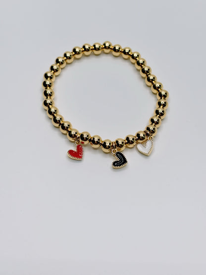Pulsera Colores Corazones